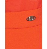 Elisabetta Franchi Mini jurk met ruches rood