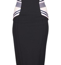 Elisabetta Franchi Pencil skirt black