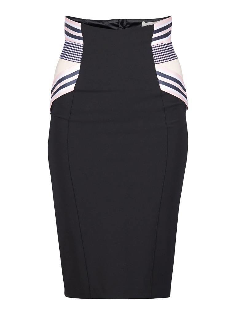 Elisabetta Franchi Pencil skirt black