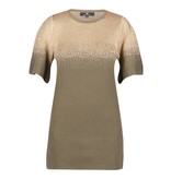 Elisabetta Franchi Mini dress with gold details