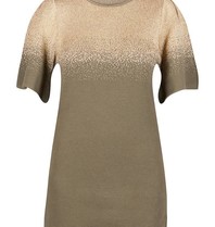 Elisabetta Franchi Mini jurk met gouden details