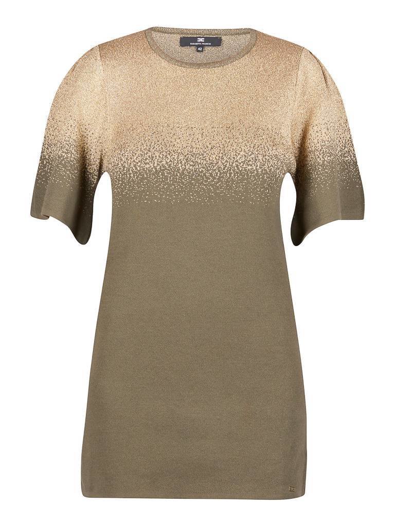 Elisabetta Franchi Mini dress with gold details