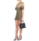Elisabetta Franchi Mini jurk met gouden details