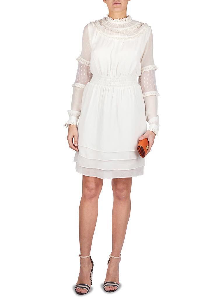 Notes Du Nord Abigail Kleid weiß