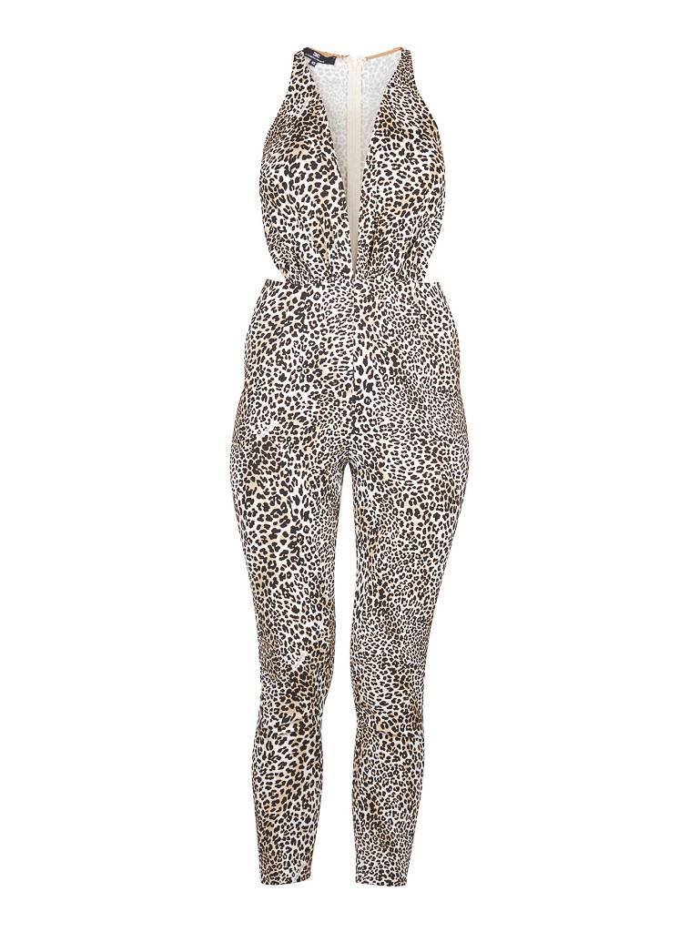 Elisabetta Franchi Animalier Jumpsuit Leopardenmuster