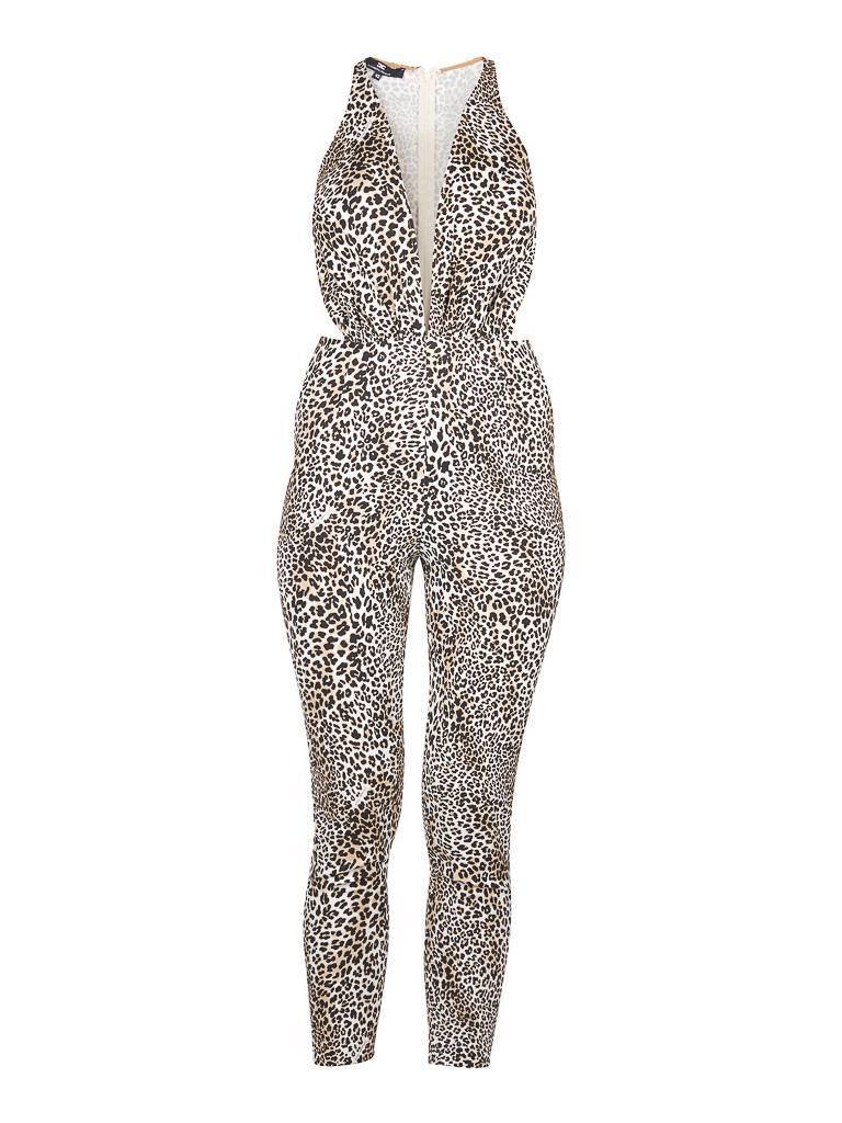 Elisabetta Franchi Animalier jumpsuit luipaard