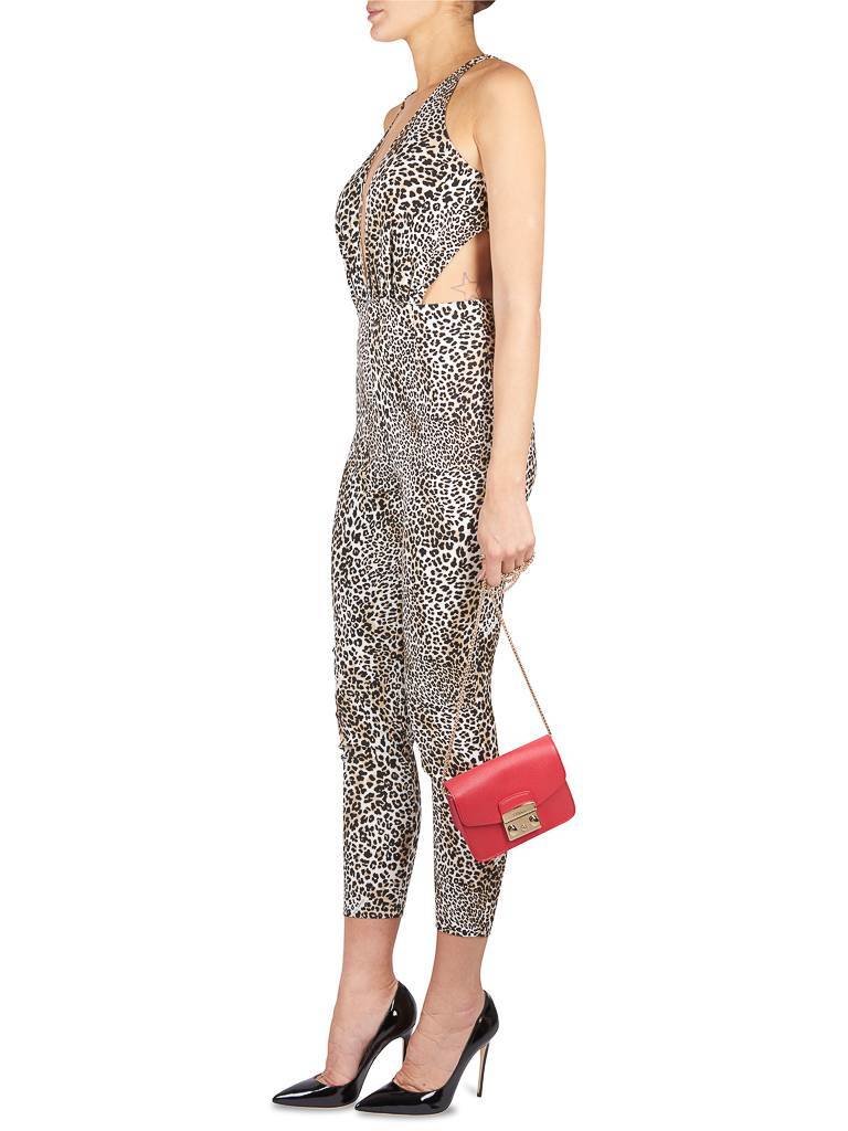 Elisabetta Franchi Animalier Jumpsuit Leopardenmuster