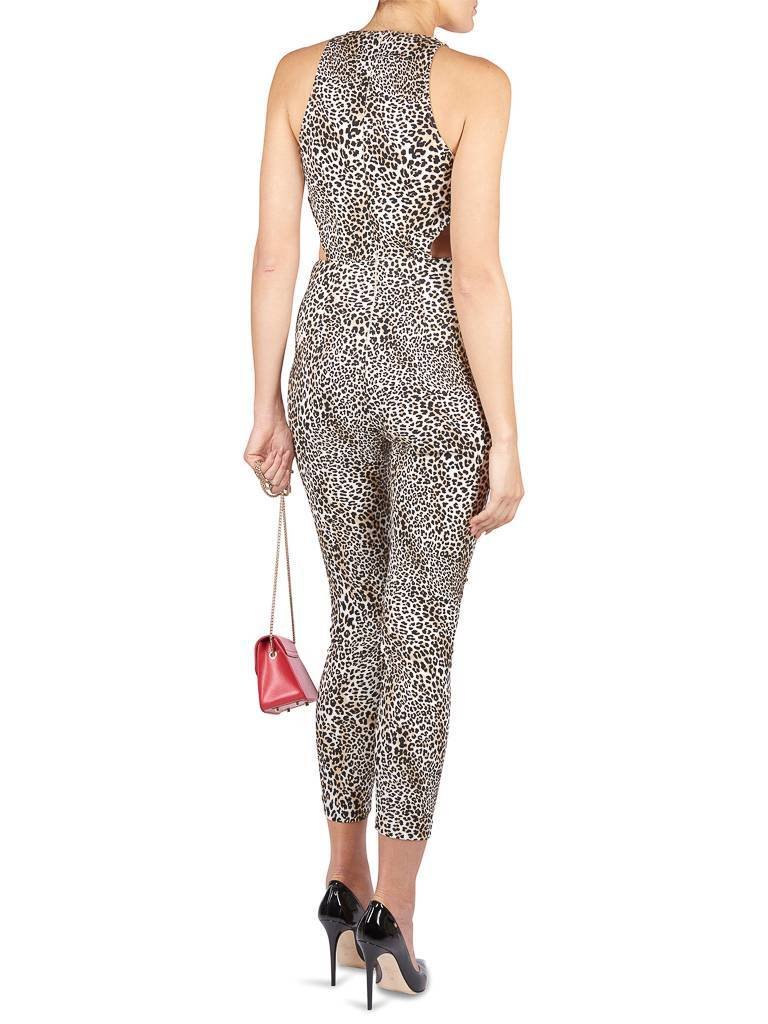 Elisabetta Franchi Animalier jumpsuit luipaard