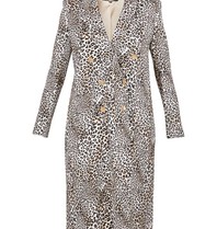 Elisabetta Franchi Animalier coat leopard