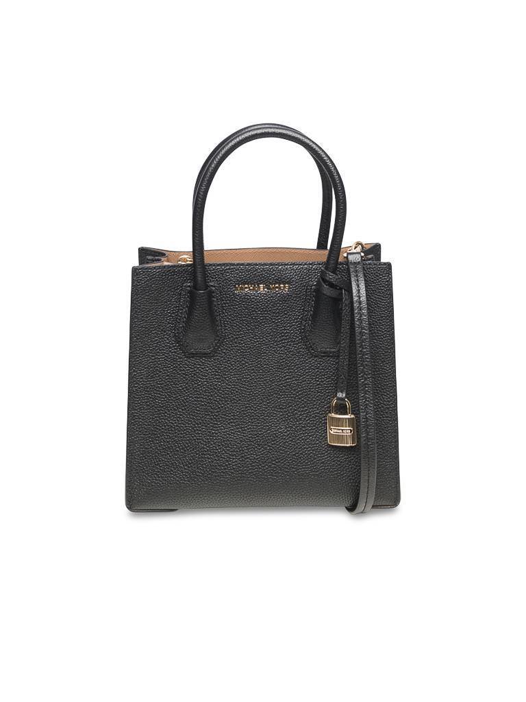 Michael Kors Mercer medium messenger handbag black