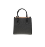 Michael Kors Mercer medium messenger handtas zwart
