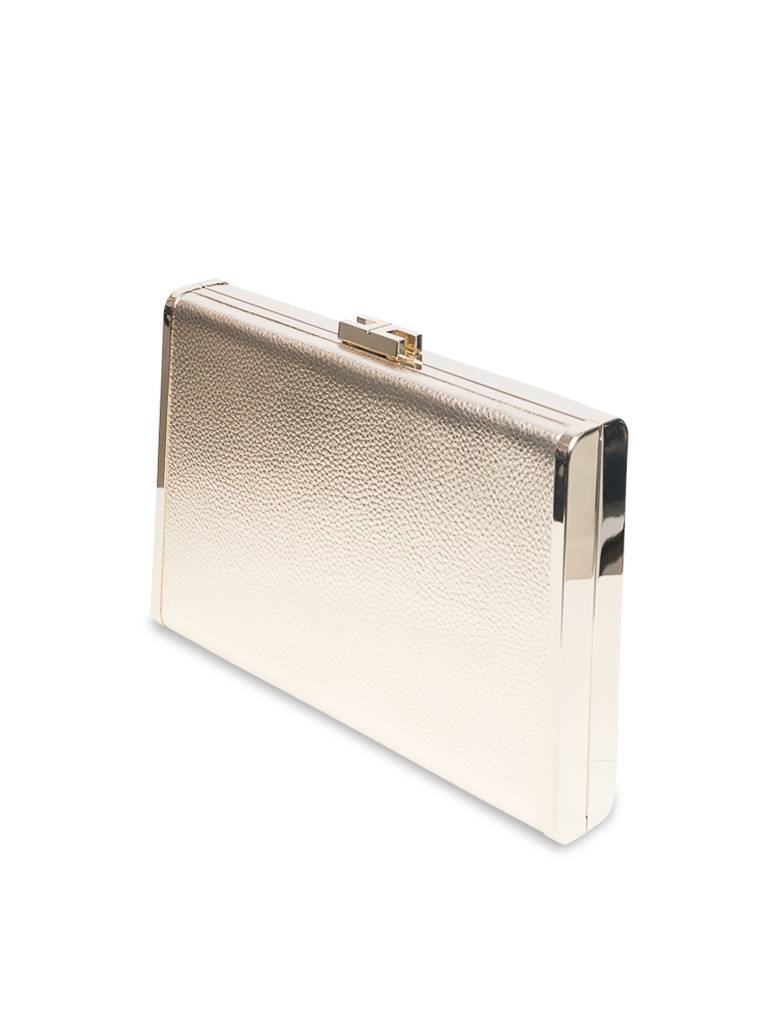 Elisabetta Franchi Starre Handtasche Gold