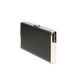 Elisabetta Franchi Hardcase clutch zwart