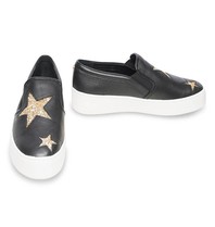 Michael Kors Pia slip on sneakers zwart