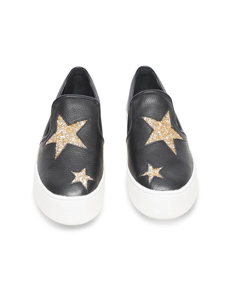 Michael Kors Pia slip on sneakers zwart