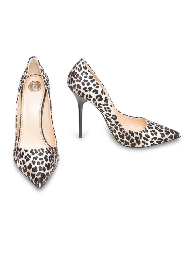 Elisabetta Franchi Animalier pumps luipaard