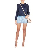 Carven Navy sweater dark