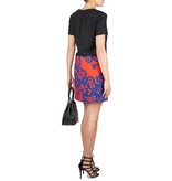Carven Color Block Dress Black
