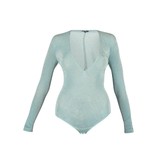 Elisabetta Franchi Lame Körper Mintgroen