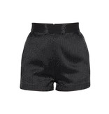 Elisabetta Franchi Shorts met kralen zwart