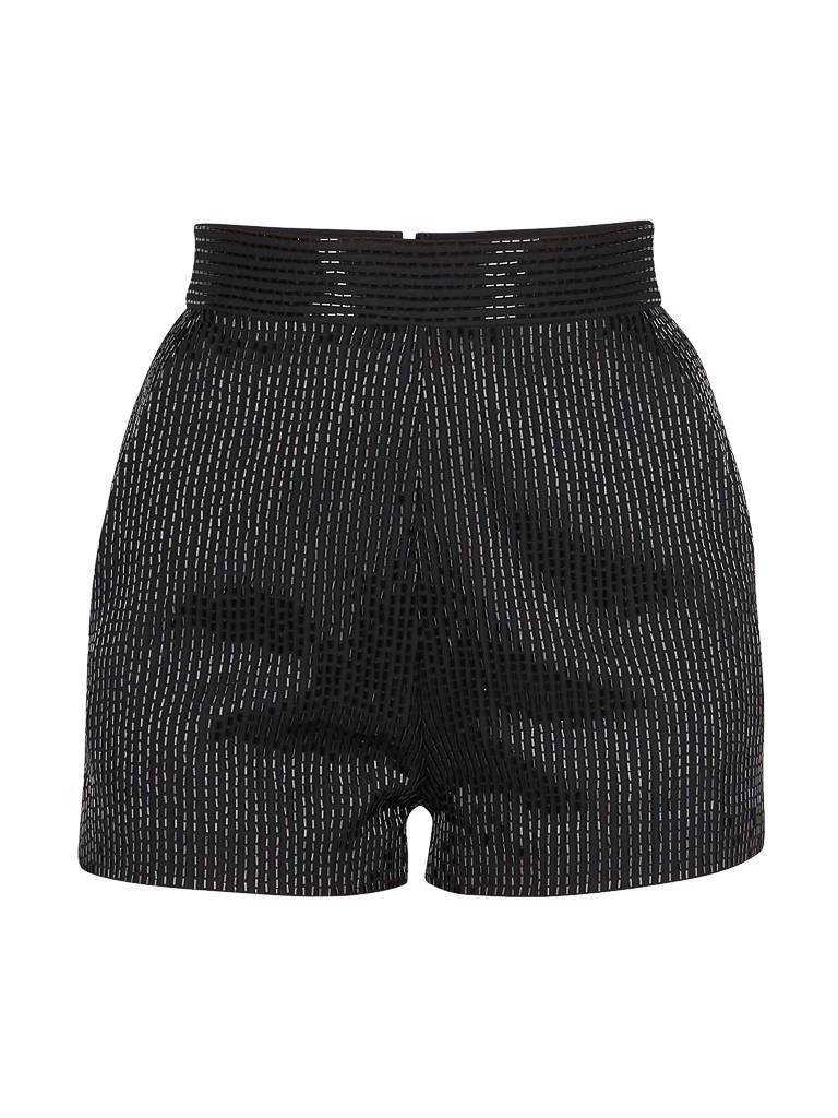 Elisabetta Franchi Shorts with black beads