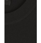 Kendall + Kylie Side buckle sweater zwart