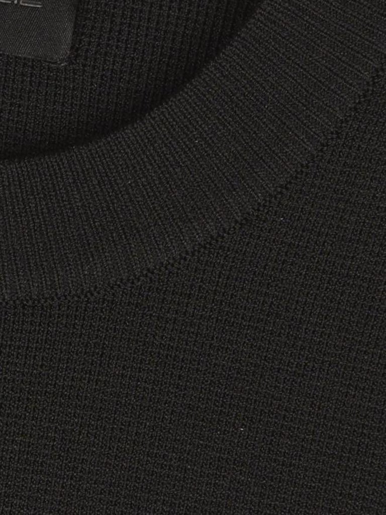 Kendall Kylie + Side buckle black sweater