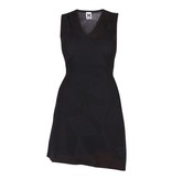 M Missoni sleeveless v-neck black dress