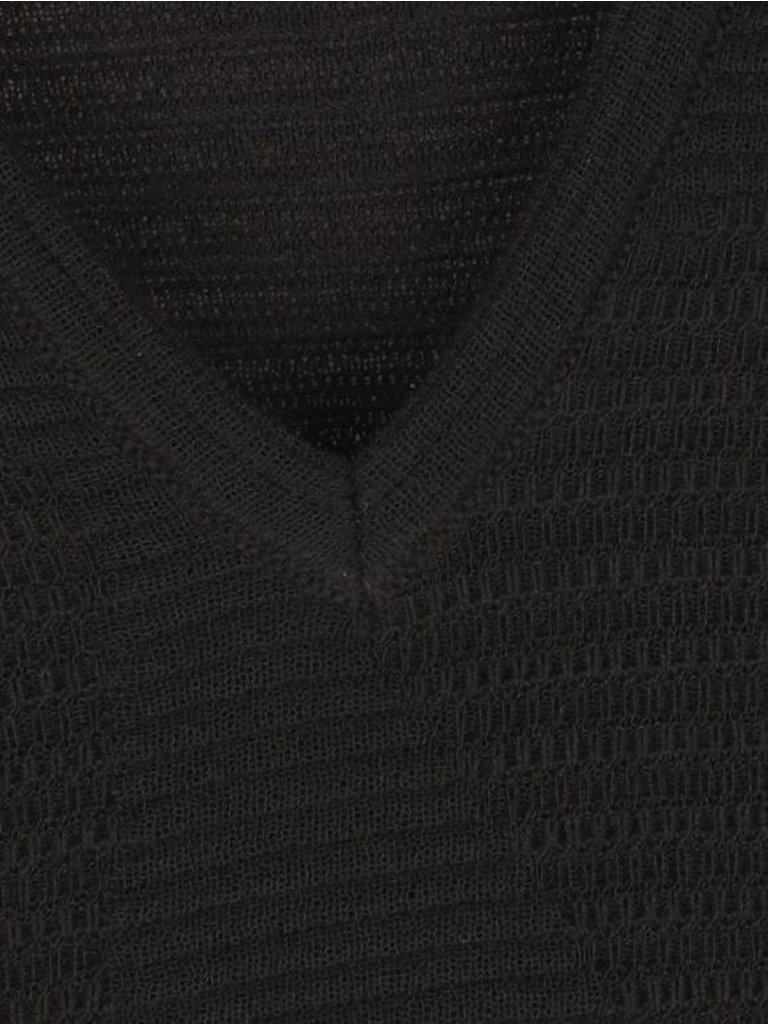 M Missoni sleeveless v-neck black dress