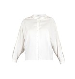 Aeron Oversized blouse with detail to sleeve white