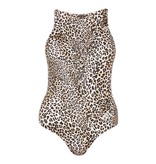 Elisabetta Franchi Badeanzug Leopard-Druck