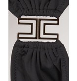 Elisabetta Franchi Trikini with black logo