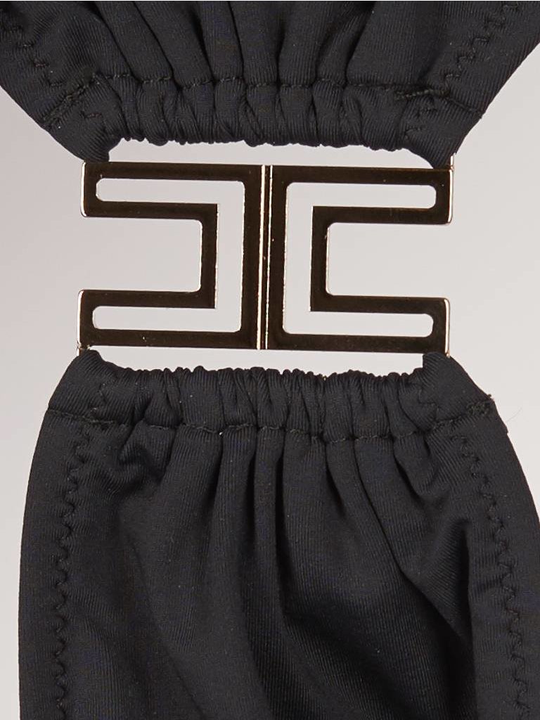 Elisabetta Franchi Trikini with black logo