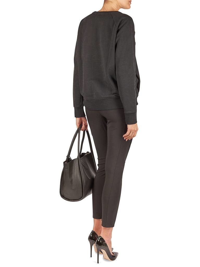 Elisabetta Franchi pants with black mesh inserts