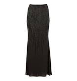 Elisabetta Franchi Maxi rok met pailletten zwart