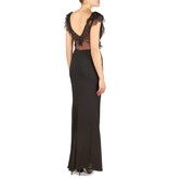 Elisabetta Franchi Maxi rok met pailletten zwart