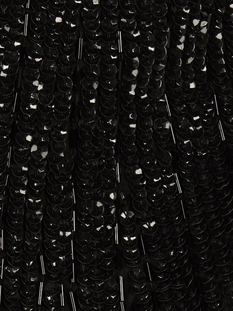 Elisabetta Franchi Maxi rok met pailletten zwart