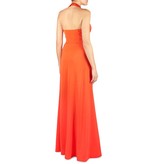 Elisabetta Franchi Double-breasted maxi dress rood