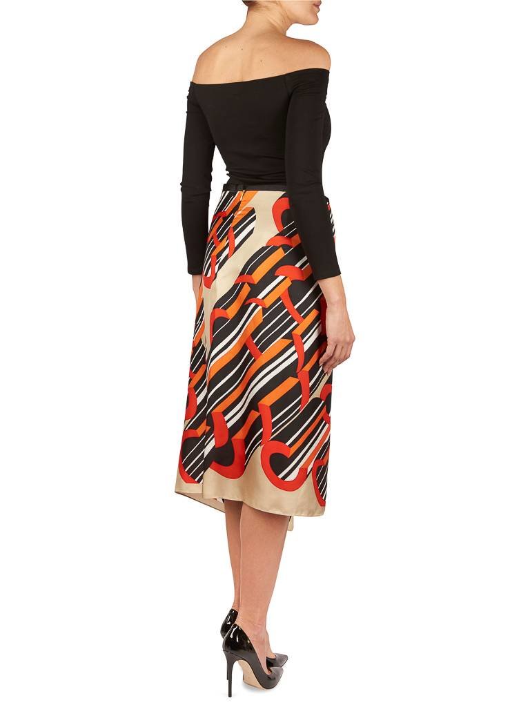 Carven Foulard rok multicolor