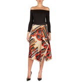Carven skirt Foulard multicolor