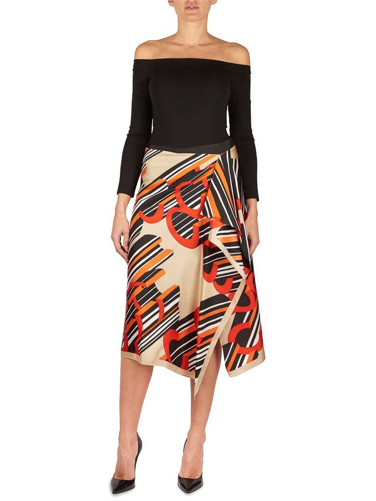 Carven Foulard rok multicolor
