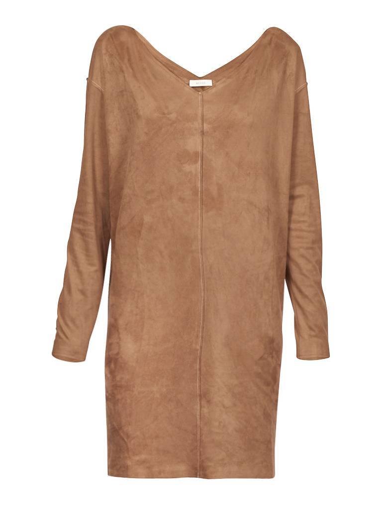 Áeron Mini jurk bruin