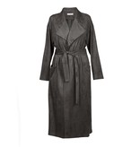 Áeron Trenchcoat donkergrijs