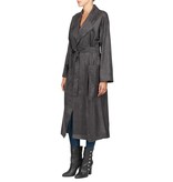 Áeron Trenchcoat donkergrijs