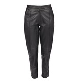 Avelon Addison leren pantalon zwart