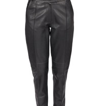 Avelon Addison black leather trousers
