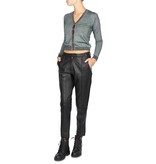 Avelon Addison black leather trousers