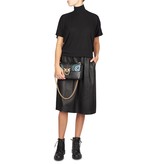 Avelon Anna leather skirt black
