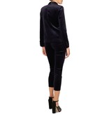 Atos Lombardini Velvet trousers purple