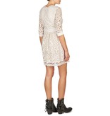 Atos Lombardini Lace dress cream